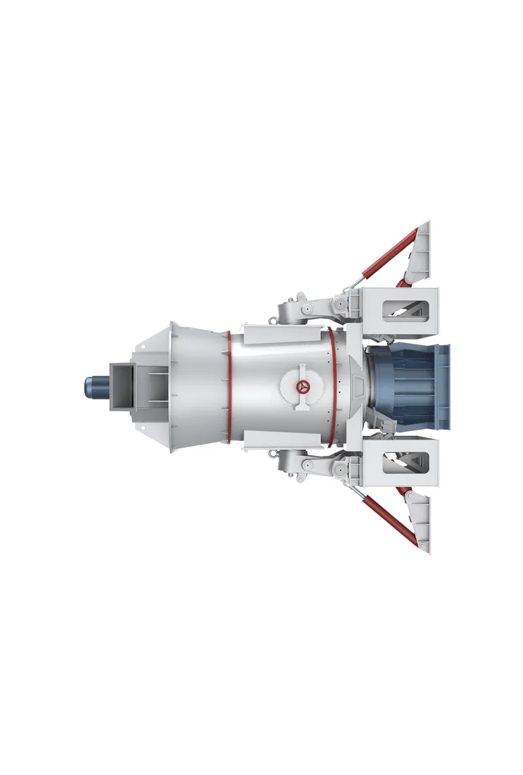Vertical mill for mineral powder production